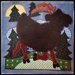 Vintage Applique Moose Quilt Pattern